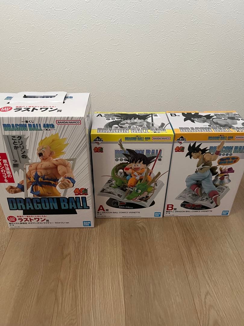 ドラゴンボール　一番くじ　40周年 ラストワン賞　A賞B賞セット　＋その他