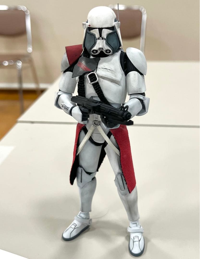 スターウォーズ　クローントルーパー　プラモデル改造 バカラ