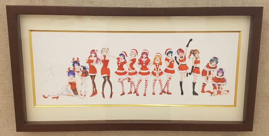 瀬尾公治画業25周年記念作品展 直筆サイン入りアートグラフ