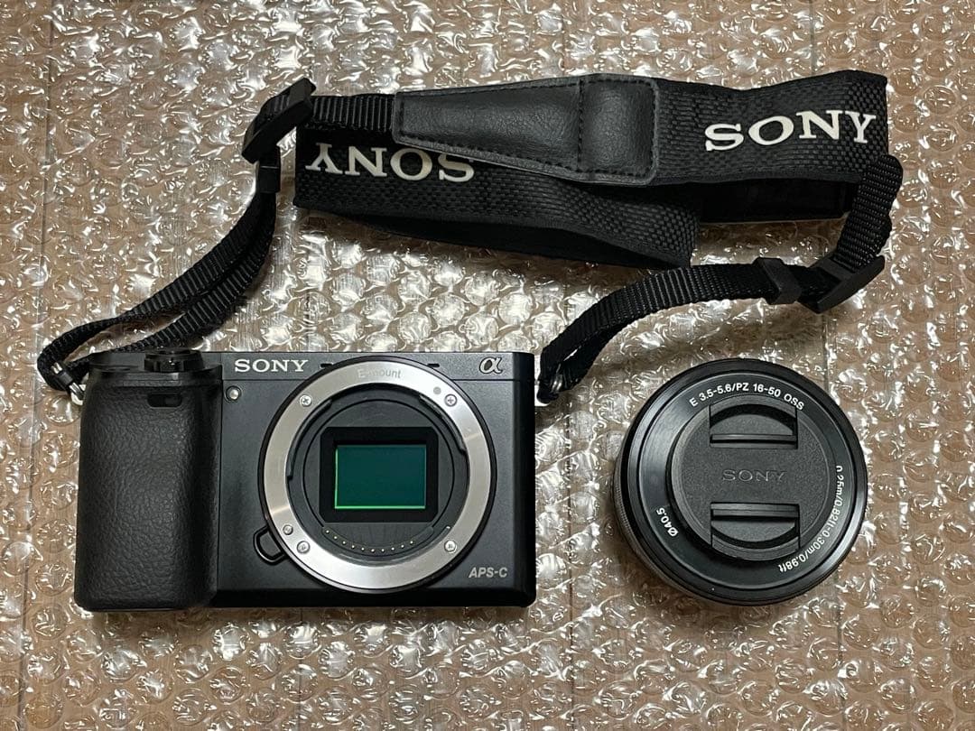 SONY α6000 APS-C ミラーレスカメラ 本体 レンズ バッテリー