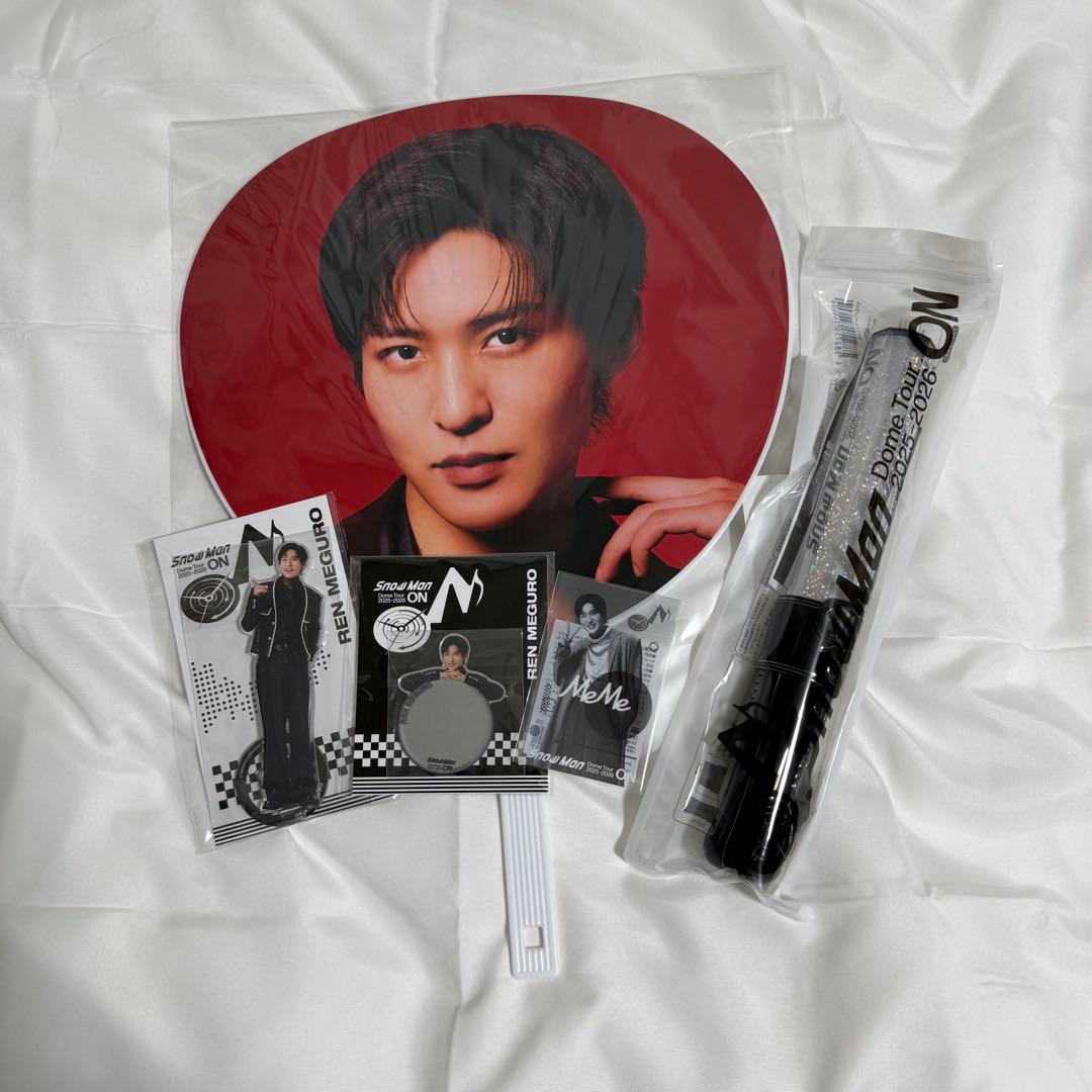 Man ON ペンライト 目黒蓮 うちわ ステッカー アクリルスタンド