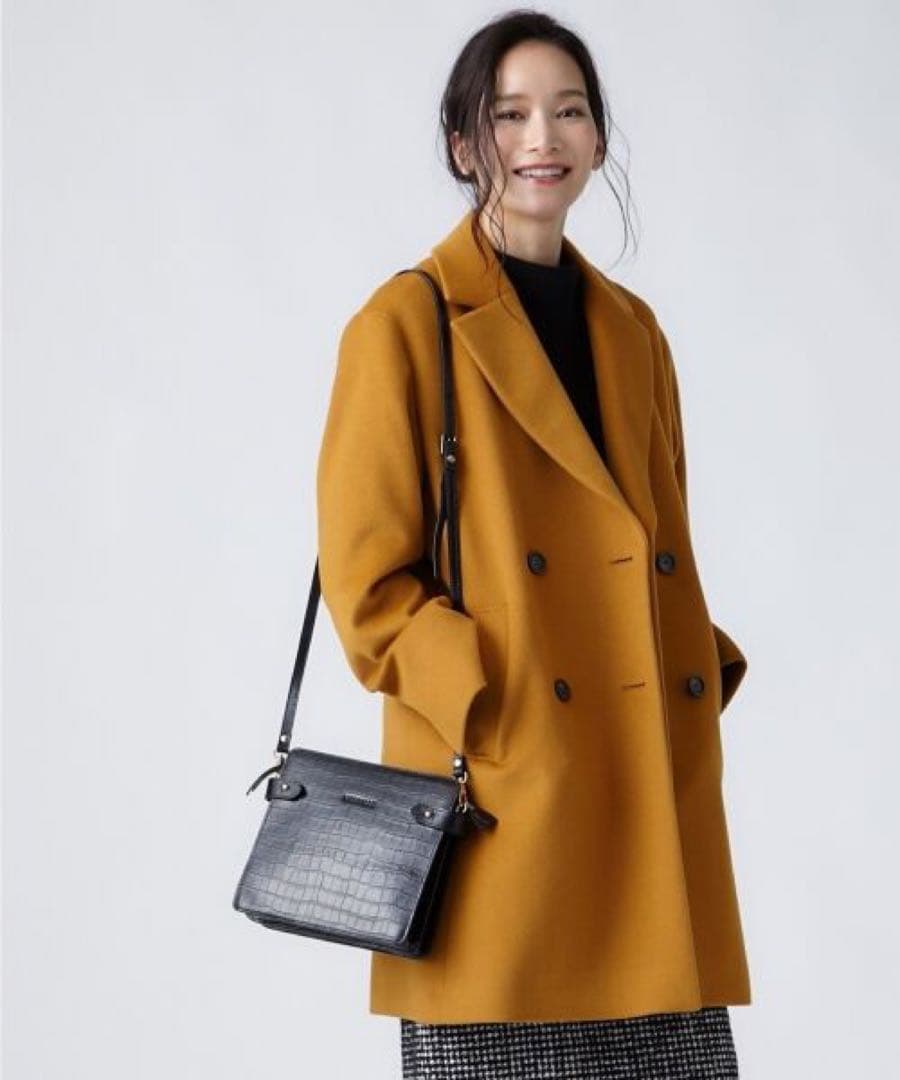 23区 ニジュウサンク ウールアンゴラビーバーチェスターコート