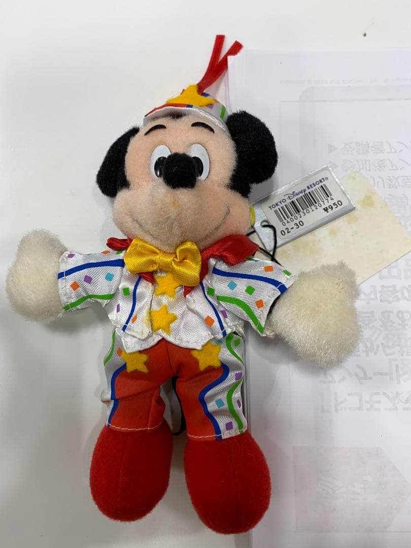ミッキーぬいぐるみ