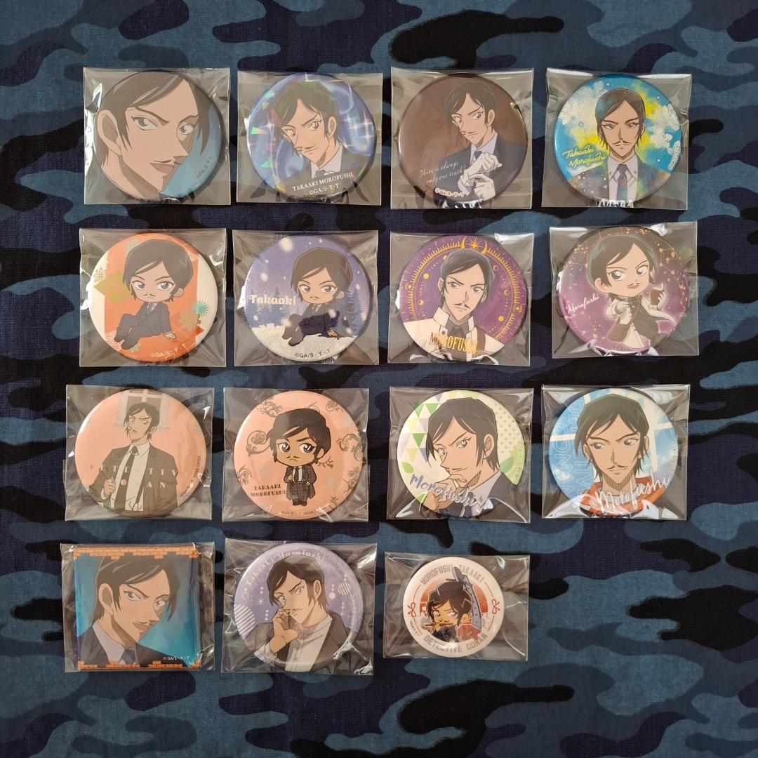 名探偵コナン　諸伏高明　缶バッジ　15個セット　まとめ売り