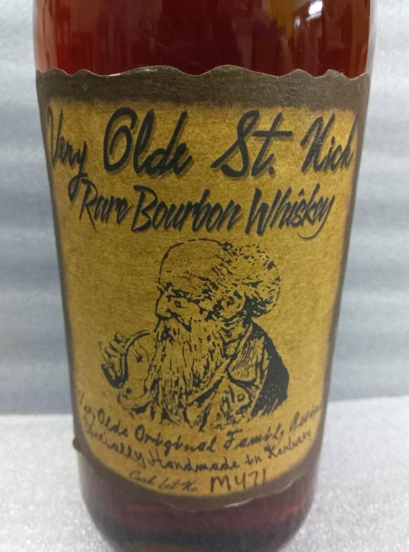 Very Old St.Nickレアバーボンウイスキー　107プルーフ　15年