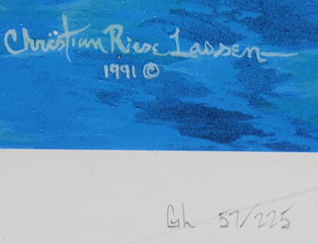 ラッセン【エタニティ】ミクスドメディア 証明書有り