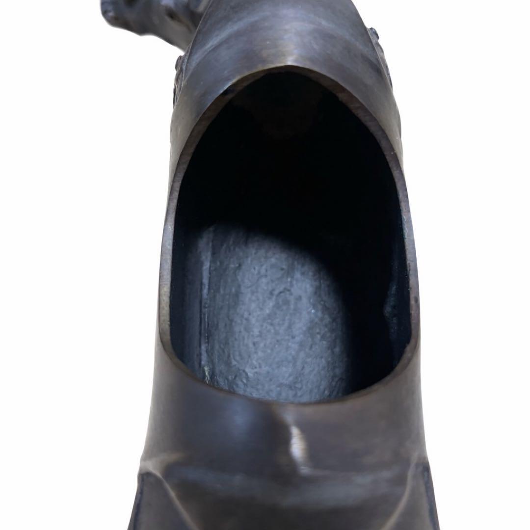 黄銅製 唐馬仙人 香炉 古銅 置物 骨董 アンティーク　※馬のみ