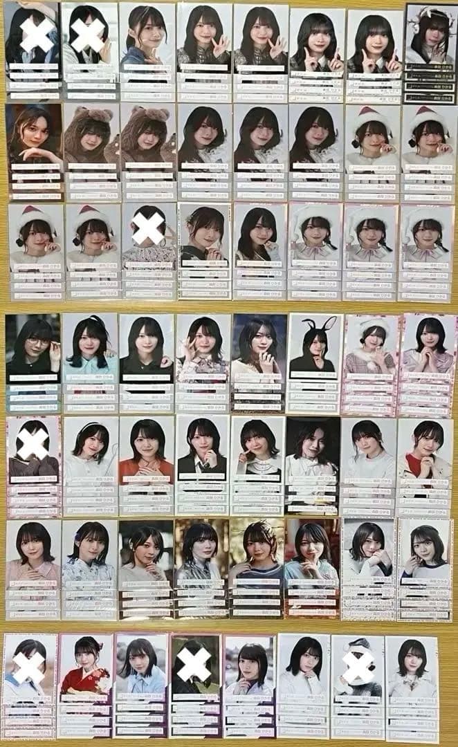 櫻坂46 森田ひかる 生写真 50コンプ まとめ売り