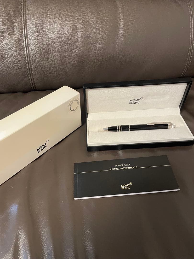 ◾️モンブラン◾️スターウォーカー◾️ボールペン◾️プラチナ◾️化粧箱付属◾️￼