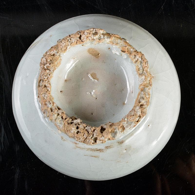 朝鮮美術　李朝　高麗白磁　茶碗　小碗　M　R5340