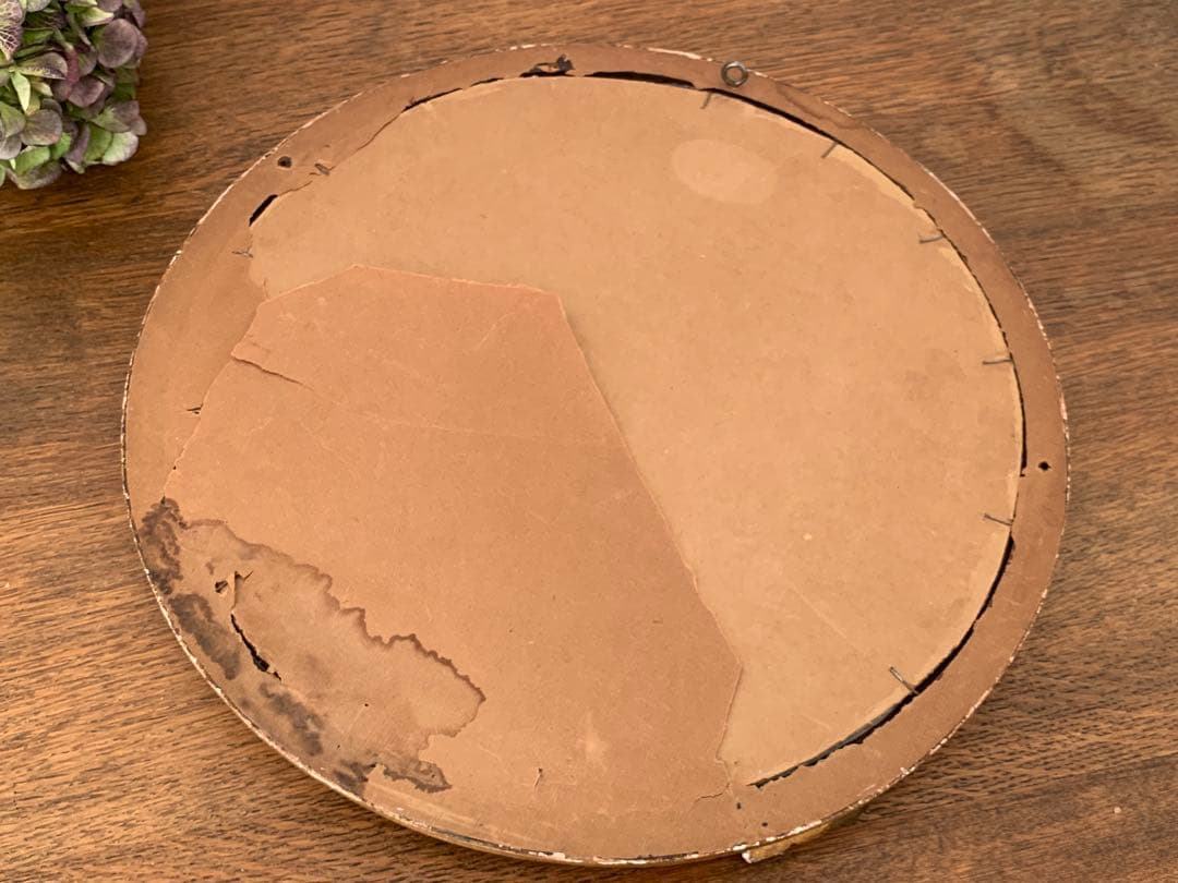 フランス　蚤の市　フレーム　写真入り　ブロカント