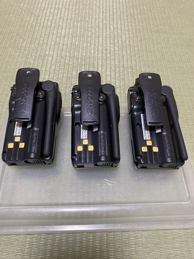 KENWOOD DEMITSOSS トランシーバー 3台セット 無線機