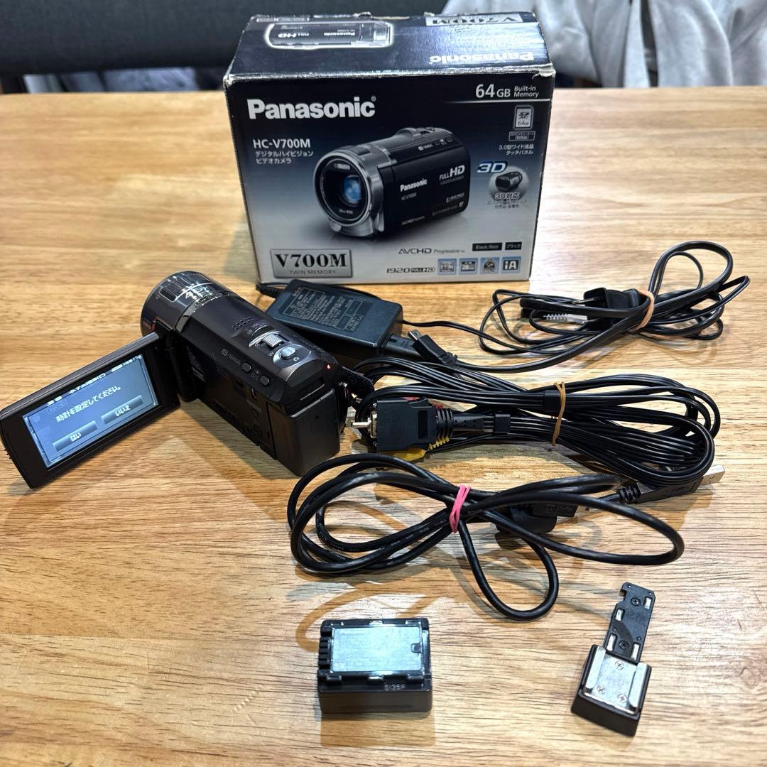 Panasonicデジタルハイビジョンビデオカメラ/HC-V700M