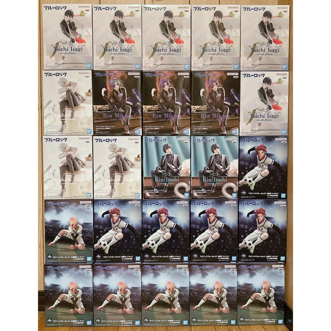 ブルーロック フィギュア 糸師凛 潔世一 凪誠士郎 御影玲王 糸師冴 25体