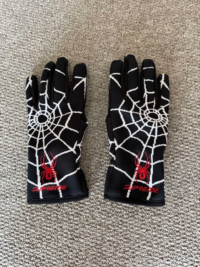 supreme スパイダー手袋