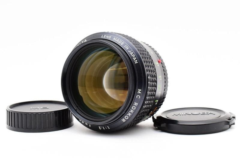 Minolta MC ROKKOR 58mm F/1.2（整備品）