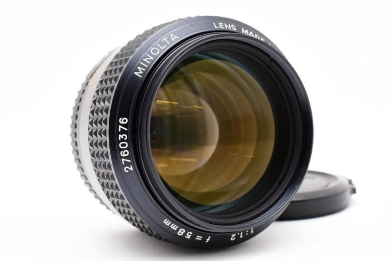 Minolta MC ROKKOR 58mm F/1.2（整備品）