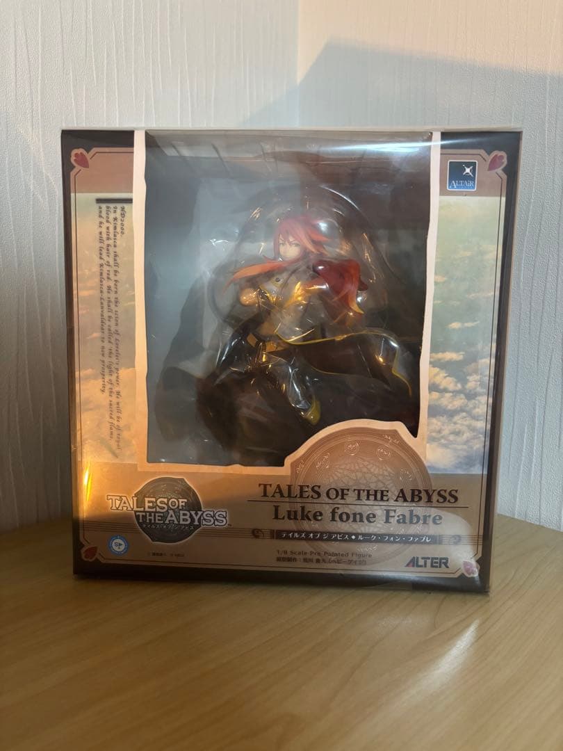 テイルズオブジアビス　ルーク　フィギュア　未開封