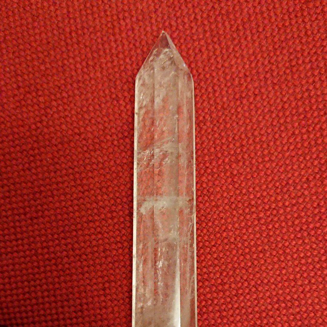 天然 水晶 六角柱 30センチ 大 運気 アップ 送料無料