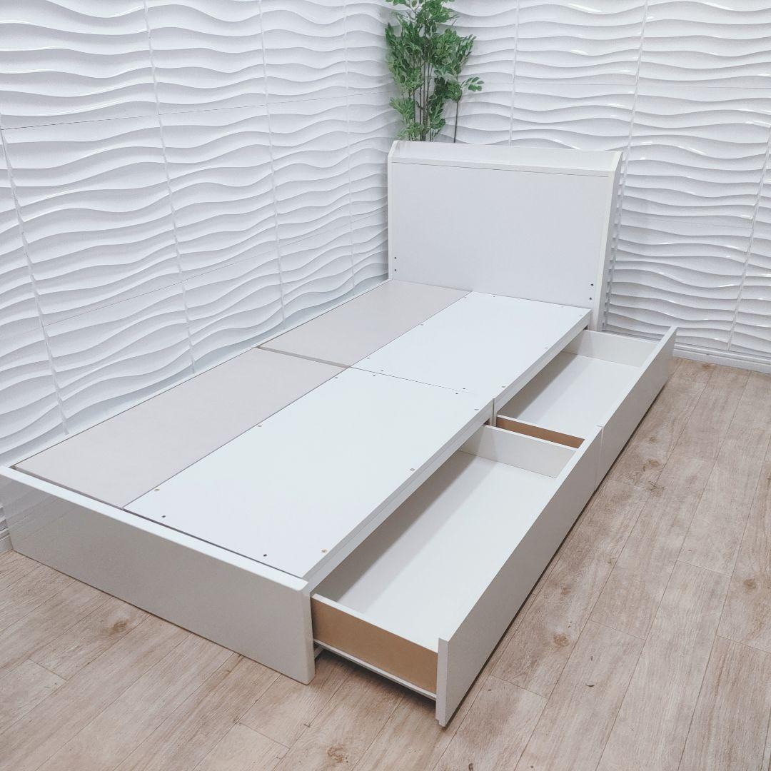 ◇ニトリ◇ベッドフレーム◇収納付き◇シングルサイズ◇大阪兵庫京都奈良滋賀和歌山◇