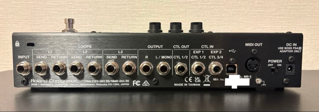 BOSS MS-3 マルチエフェクター スイッチャー