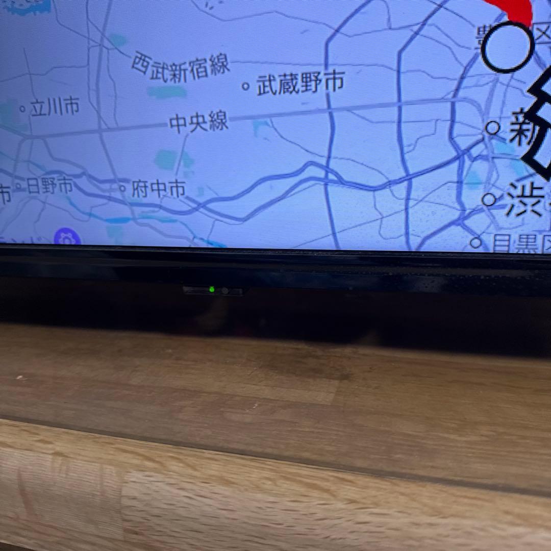 [7/21最終価格] REGZA 40v34稼動品　リモコン、カード付き