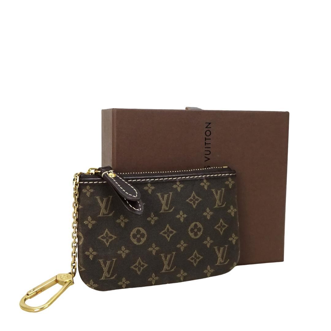 本物良品■ヴィトン■イディール ポシェット・クレ キーホルダー付ケース