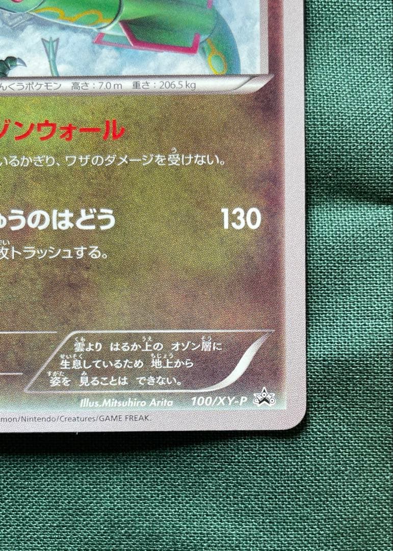 レックウザ　100/xy-p イラストコレクション　プロモ