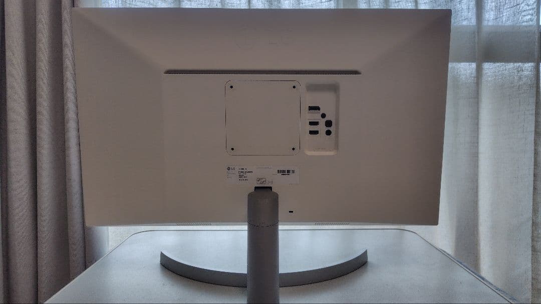 【4Kモニタ】LG 27UK600-W 27インチ