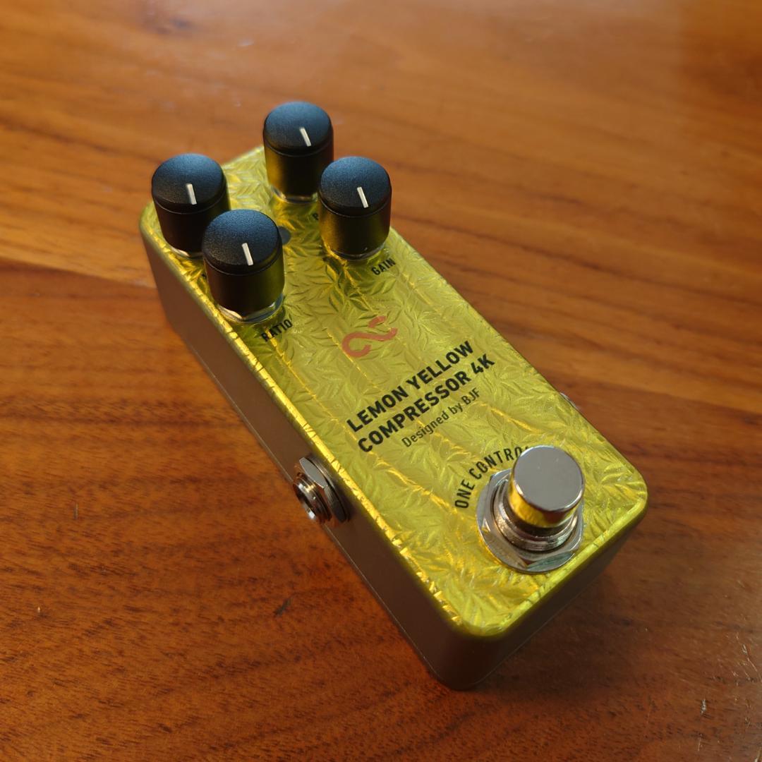 ギター One Control Lemon Yellow Compressor 4K