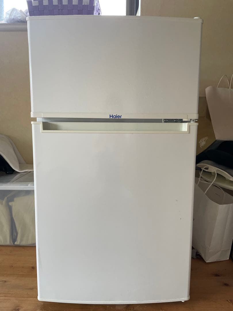 Haier JR-N85A ホワイト 2ドア冷蔵庫