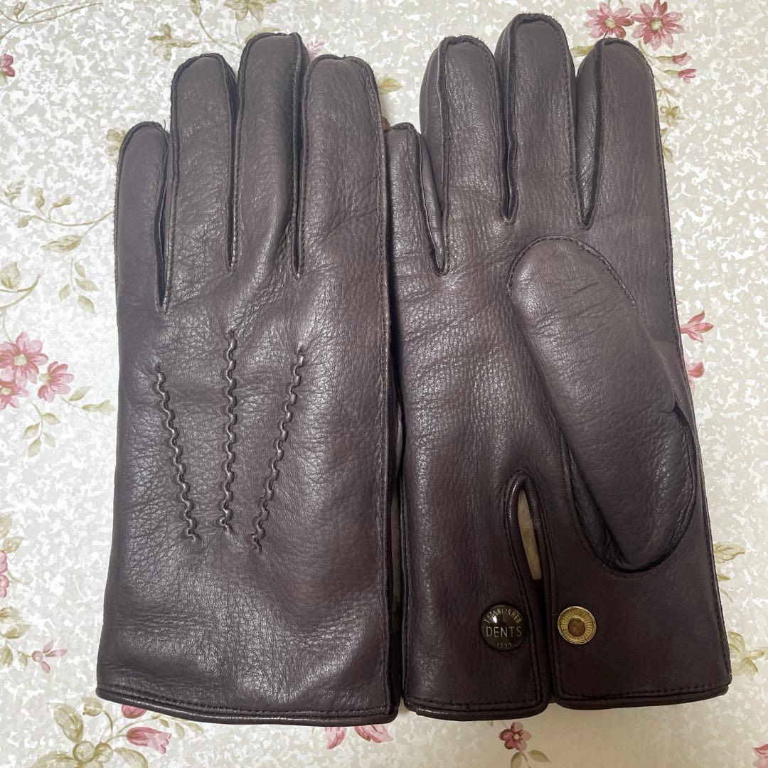 【ぶんこ】DENTS デンツ手袋、レザーグローブ