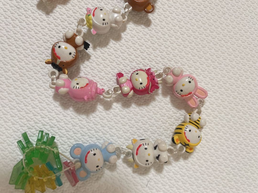 ハローキティ 干支全種　キーホルダー　レトロ