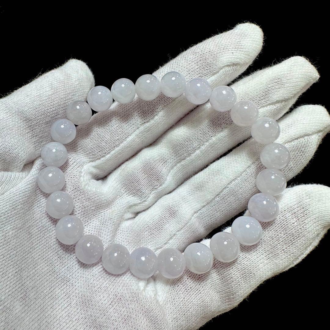 美しい色味！！　ラベンダーヒスイ　ブレスレット