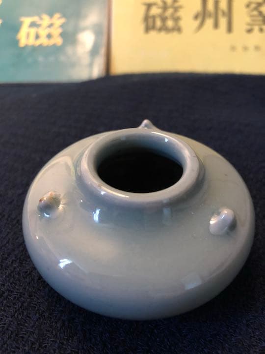 中国古美術品、宋代青白釉水滴、TF1106