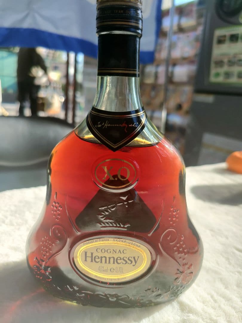 ヘネシー XO グリーンボトル 金キャップ 700ml 未開封