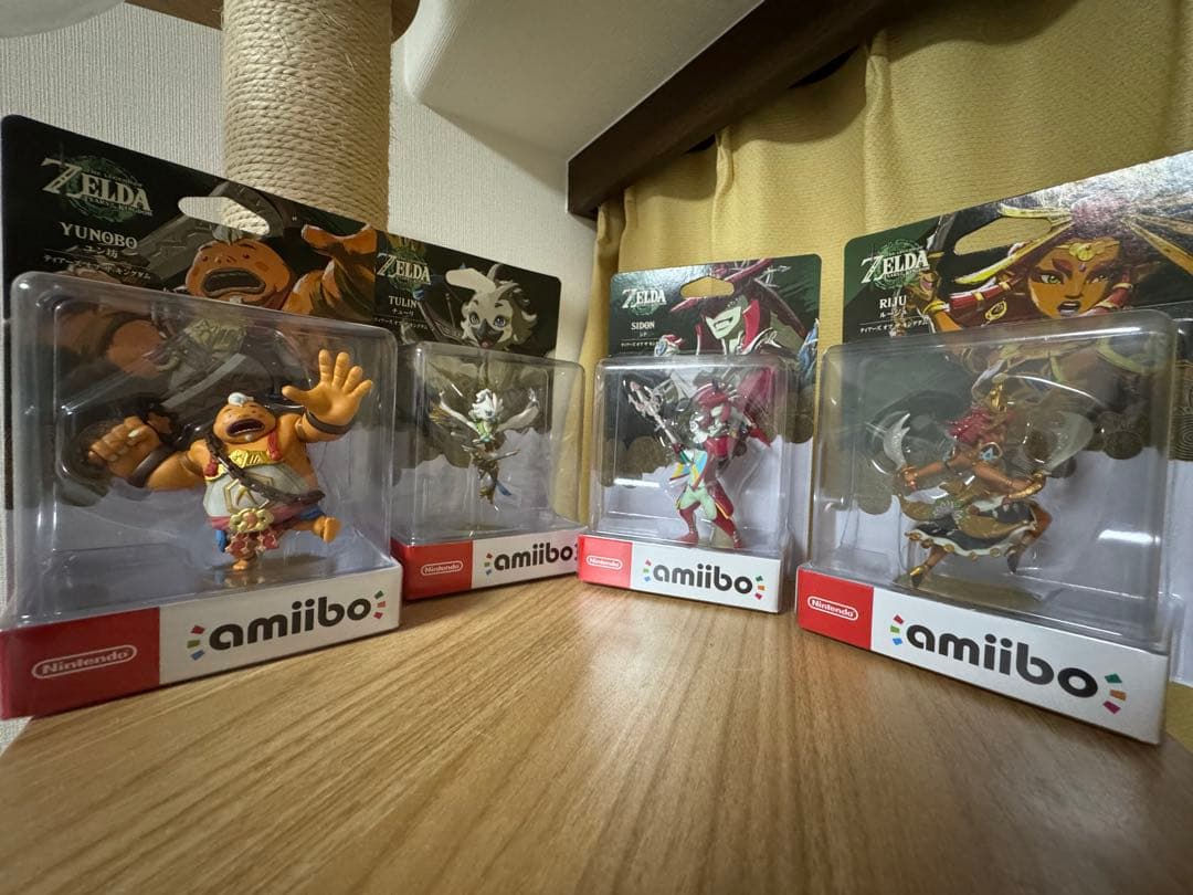 ゼルダの伝説ティアーズオブザキングダム アミーボ4種セット