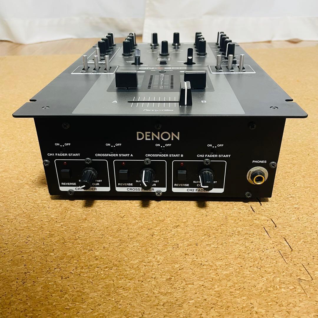 美品　DENON DN-X300　DJミキサー アダプター付