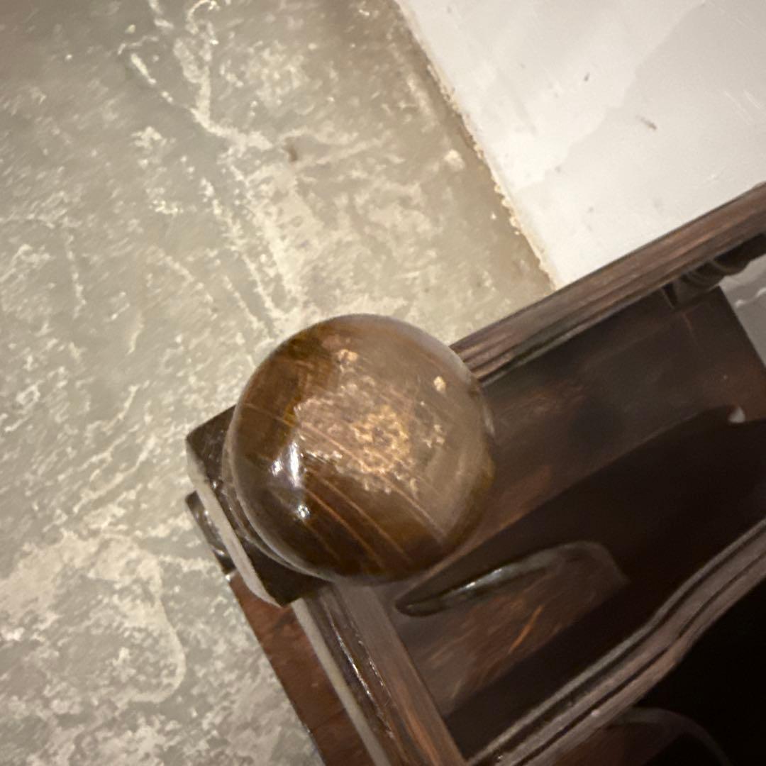 ヴィンテージ　マガジンラック　引き出し付き　1