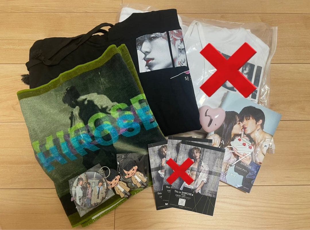 WHITEJAM SHIROSE グッズセット