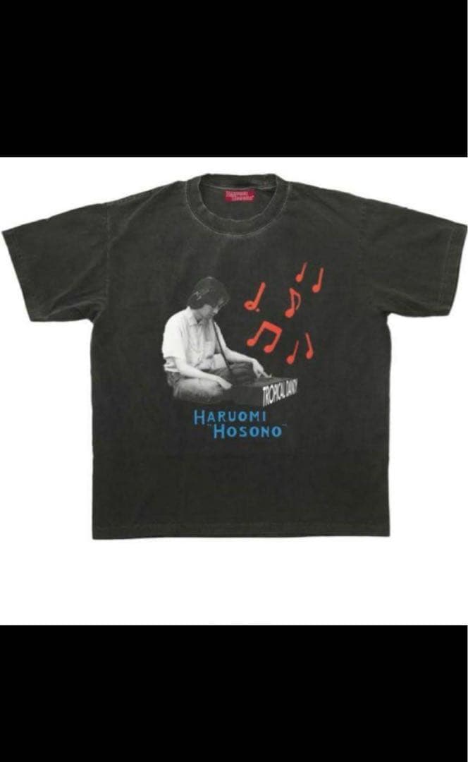 細野晴臣 TROPICAL DANDY Tシャツ L ブラック