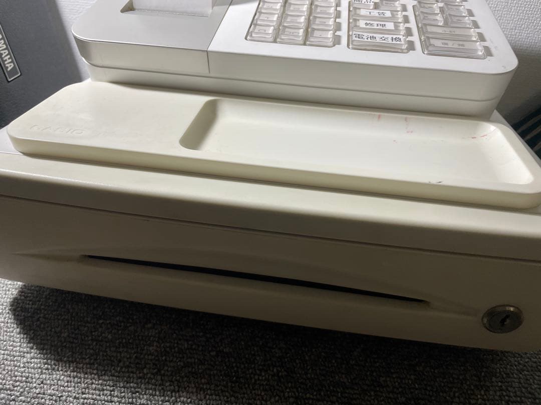 CASIO SE-S30-WE ホワイト レジスター　動作確認済