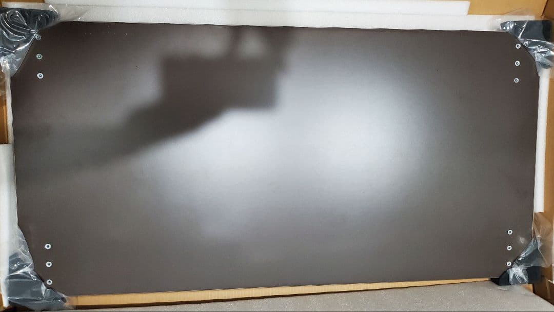 flexispot 幅120cm　ダークブラウン　天板　鬼目ナット加工済　未使用