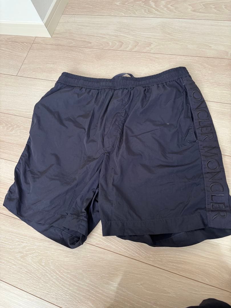 MONCLER ネイビー 水着　モンクレールPANTALONEBERMUDA
