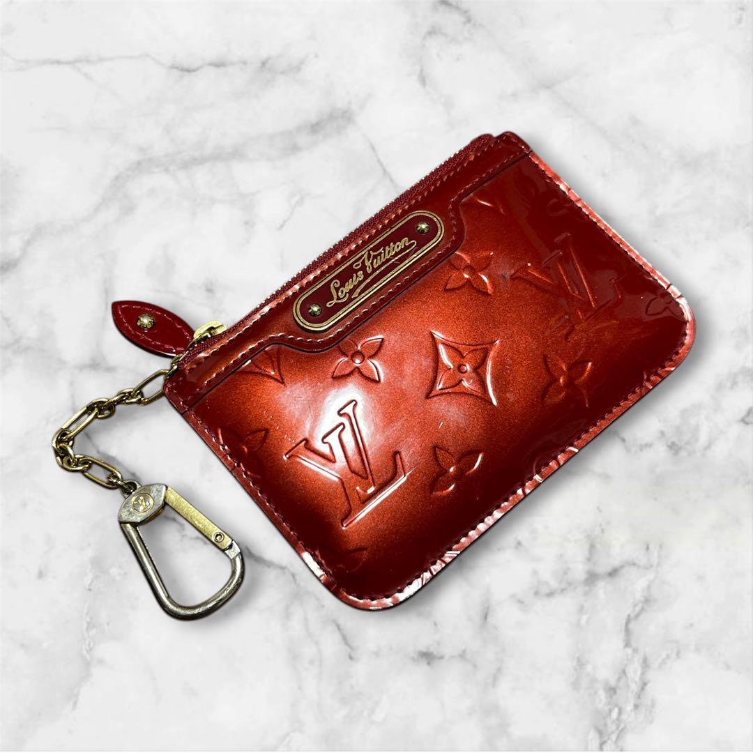 Louis Vuitton ヴェルニ ポシェットクレNM  カードケース
