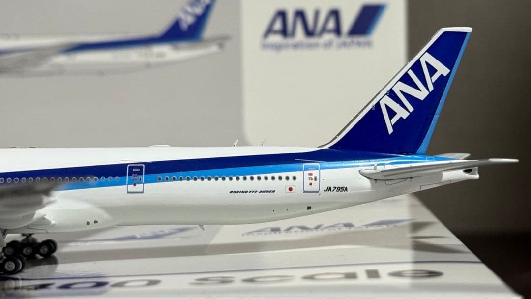 航空機・ヘリコプター Aviation ANA B777-300ER JA795A 1/400