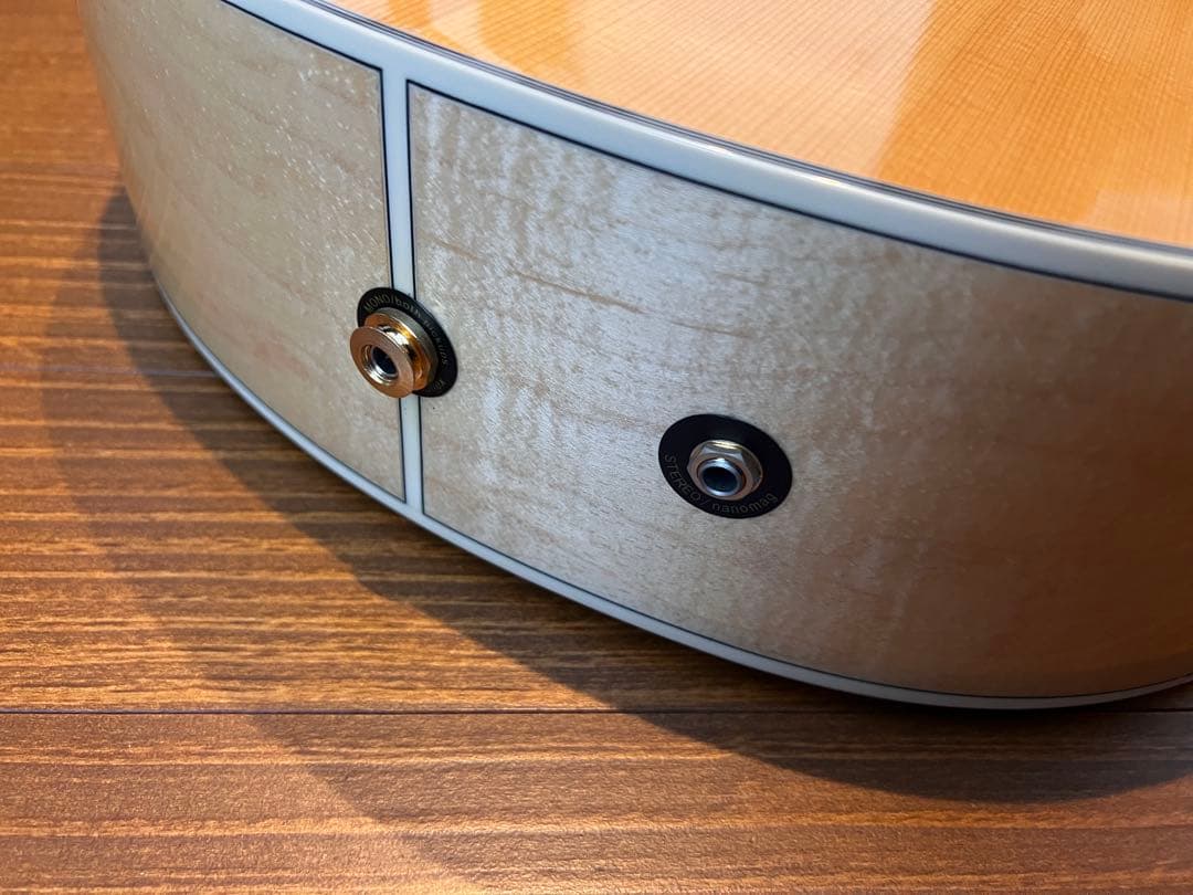 【美品】EPIPHONE EJ-200SCE/N ダブルピックアップ搭載