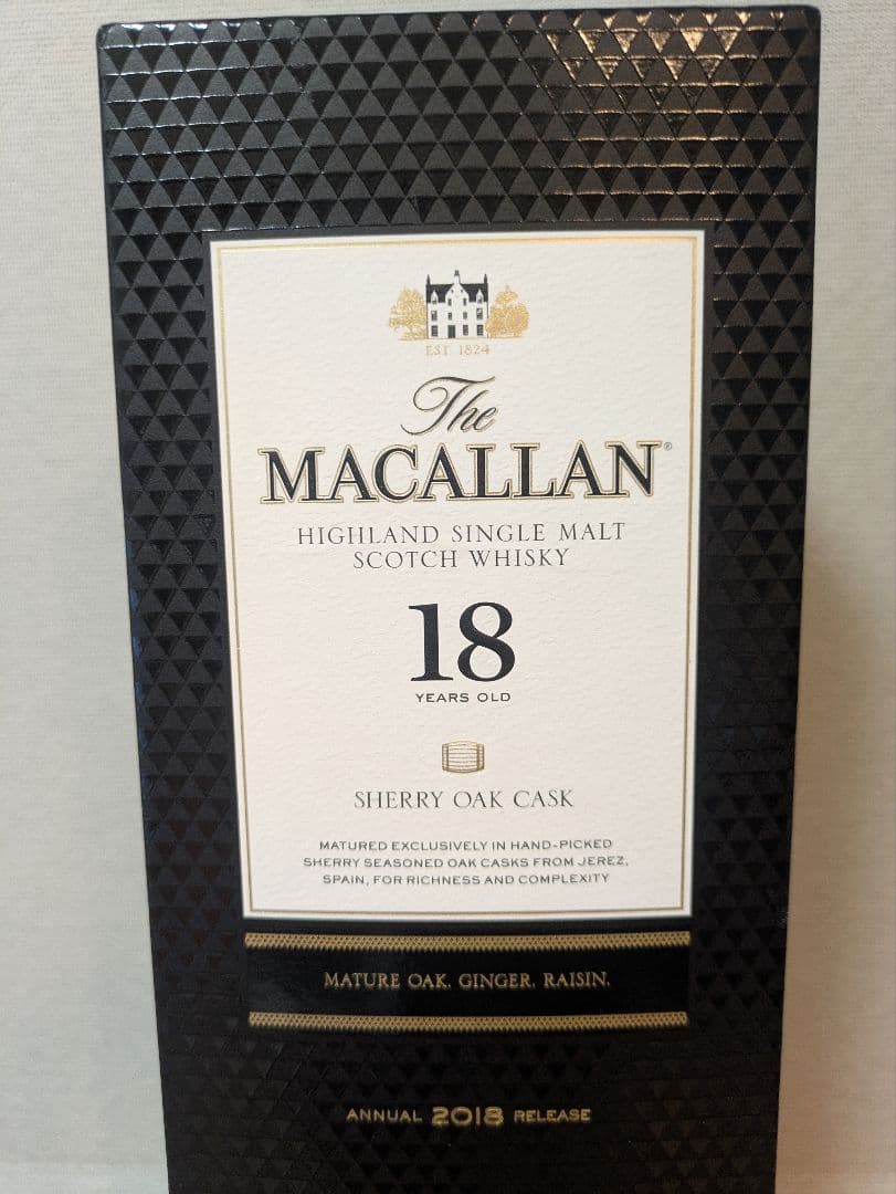 専用、GW割引【箱入り】The Macallan 18年 シェリーオークカスク