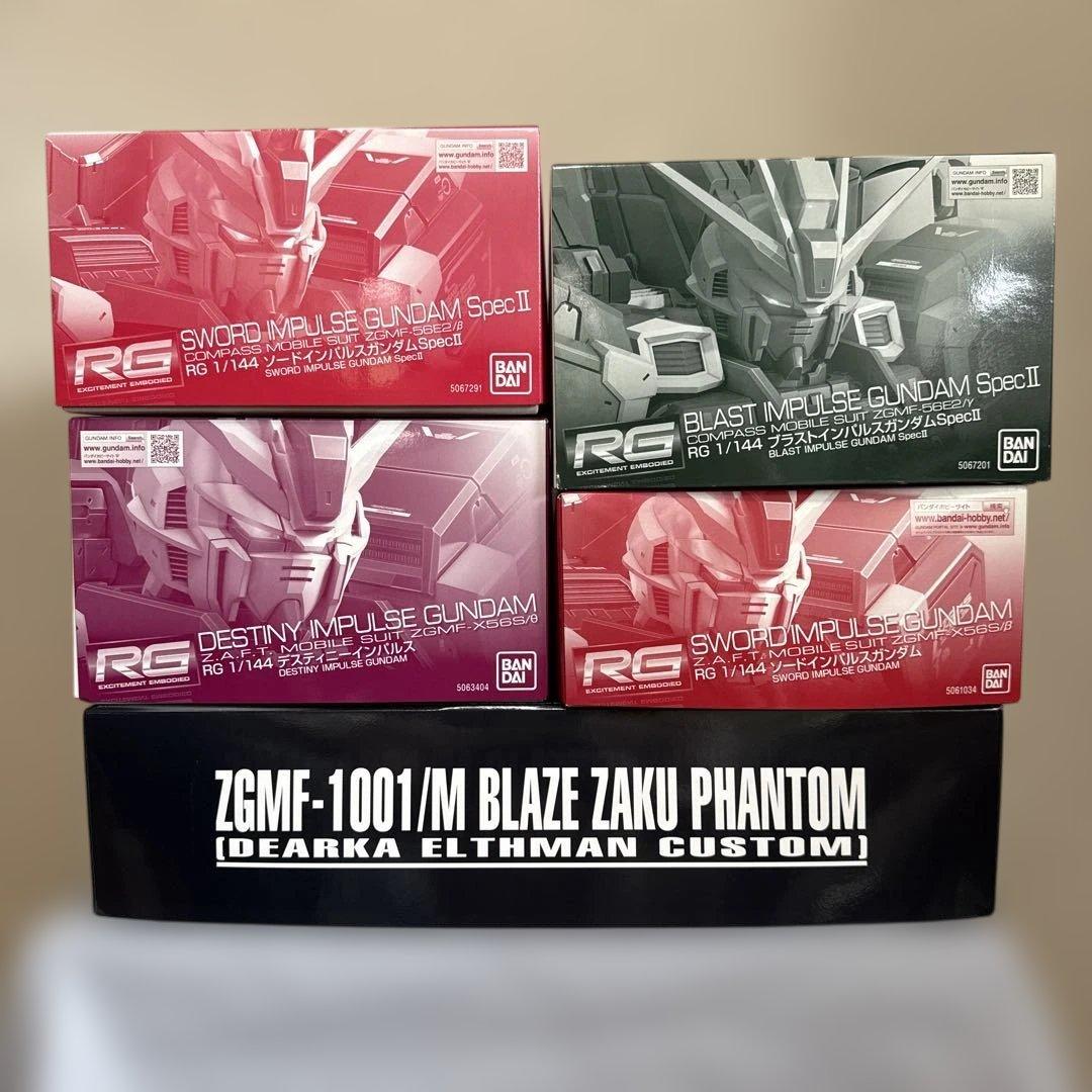 RG&MG ガンプラ5体セット