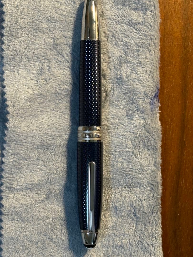 モンブラン 万年筆 Meisterstück Blue Hour 146 F